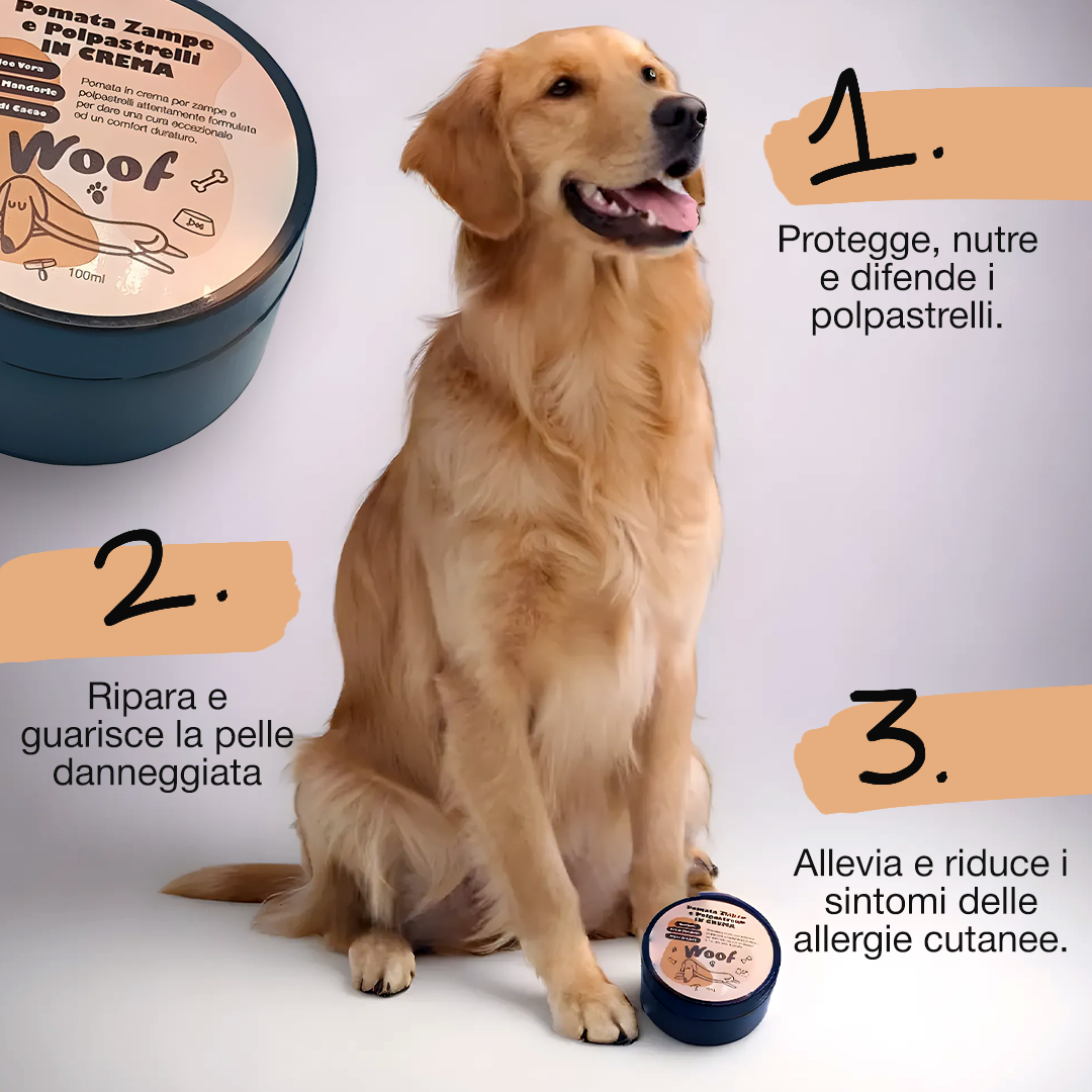 Pomata Zampe e Polpastrelli in Crema